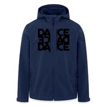 danse danse danse (en arrière) - Veste softshell homme en polyester recyclé Stanley/Stella - marine - Devant - AI Model Male 185 light (185cm)
