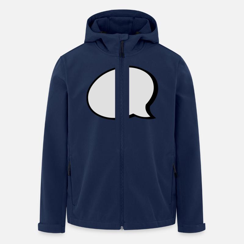 Sprechblase - Recycelte Männer Softshell-Jacke von Stanley/Stella - Navy