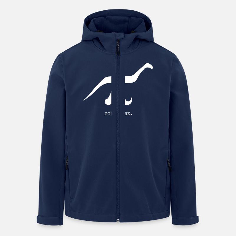 franz_weiss - Recycelte Männer Softshell-Jacke von Stanley/Stella - Navy