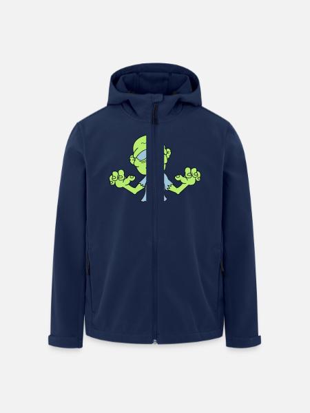 (zombie_2) - Recycelte Männer Softshell-Jacke von Stanley/Stella - Navy