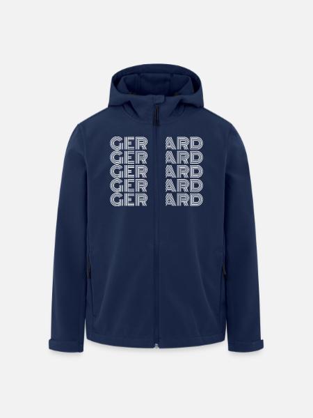 Gerhard - Men’s Recycled Softshell Jacket by Stanley/Stella - navy