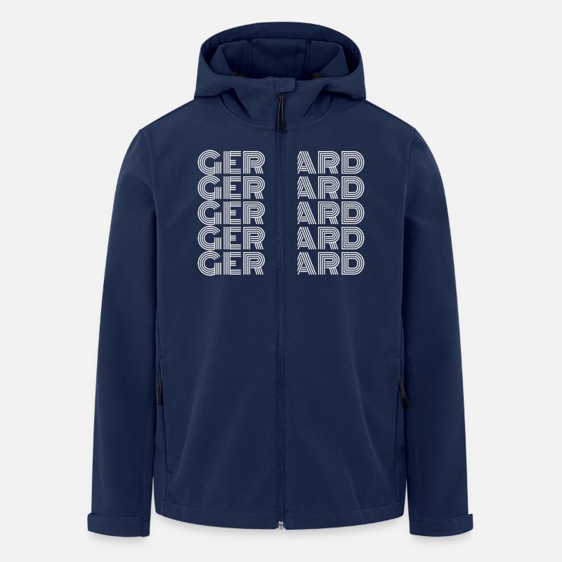 Gerhard - Men’s Recycled Softshell Jacket by Stanley/Stella - navy