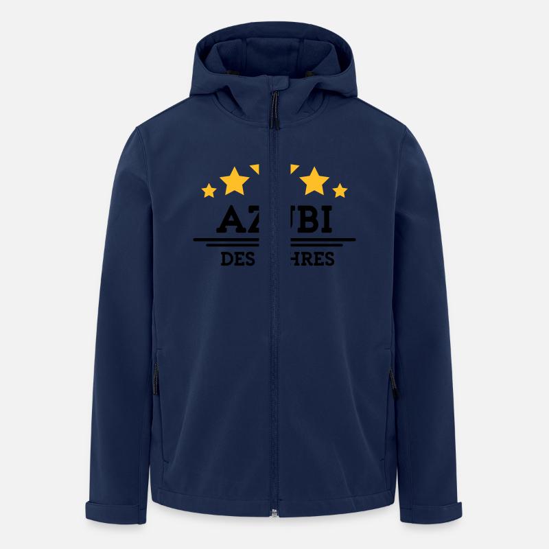 azubi des Jahres - Recycelte Männer Softshell-Jacke von Stanley/Stella - Navy