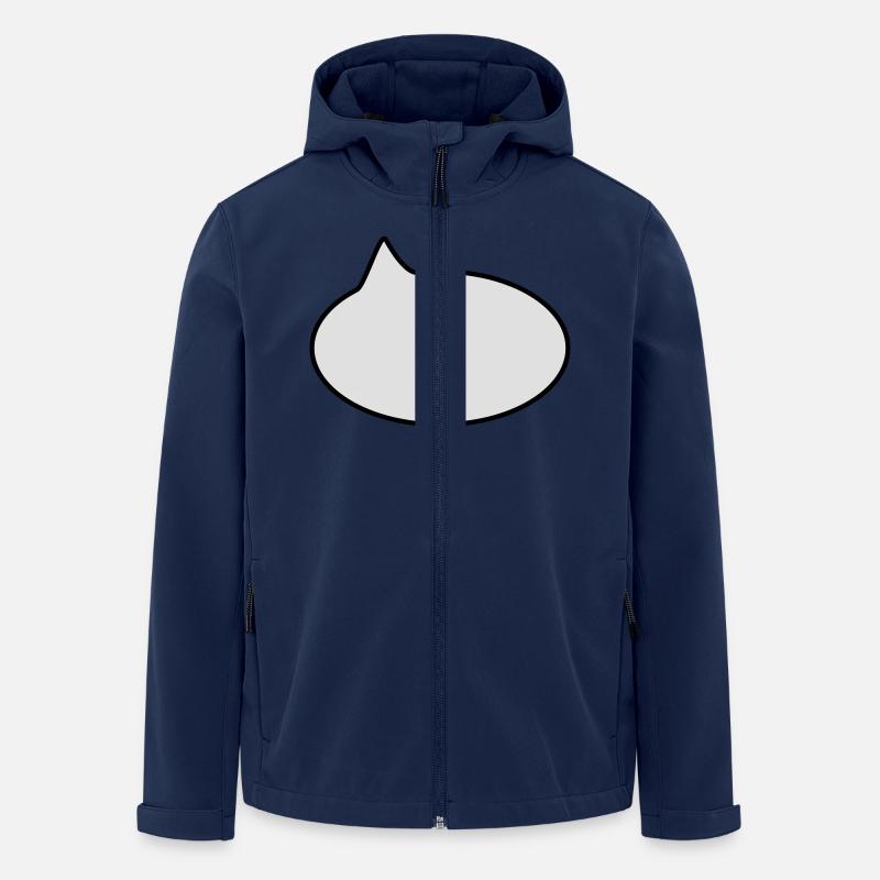 Balloon / / cartoon / / saying / / do statement - Men’s Recycled Softshell Jacket by Stanley/Stella - navy