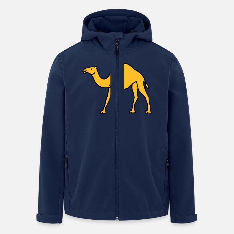 kamel_02 - Men’s Recycled Softshell Jacket by Stanley/Stella - navy