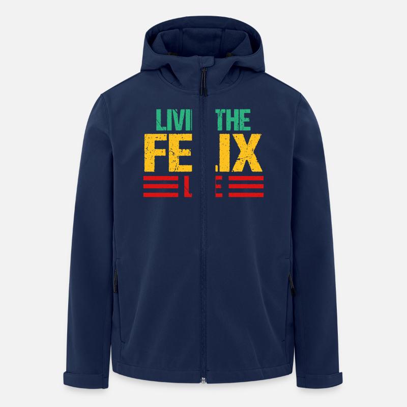 Felix - Veste softshell homme en polyester recyclé Stanley/Stella - marine