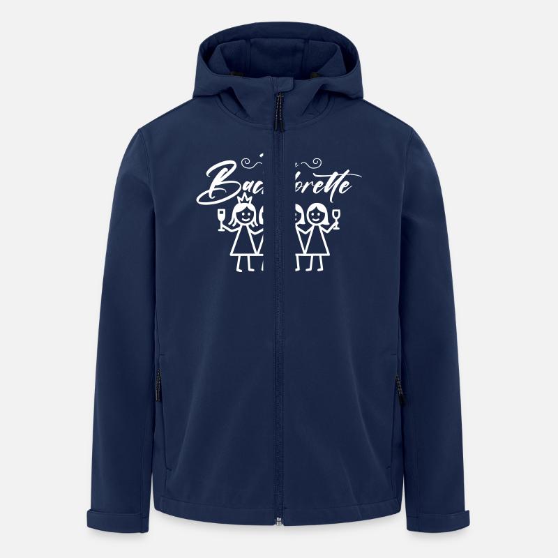 Bachelorette Team Mädels - Recycelte Männer Softshell-Jacke von Stanley/Stella - Navy