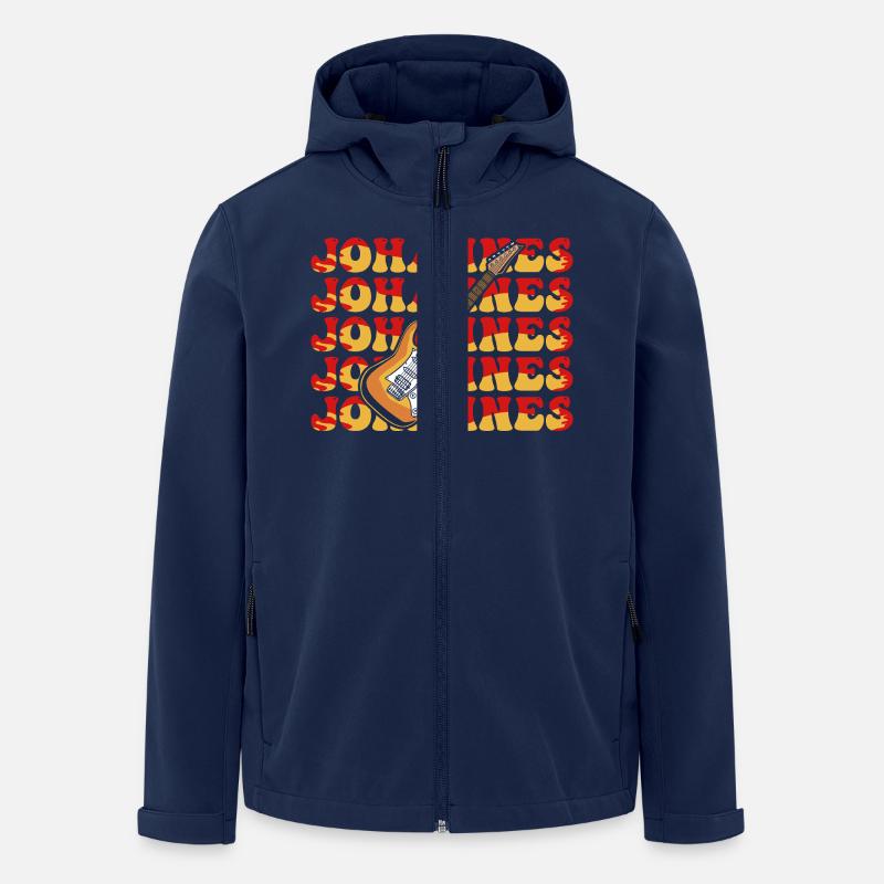 Johannes - Recycelte Männer Softshell-Jacke von Stanley/Stella - Navy