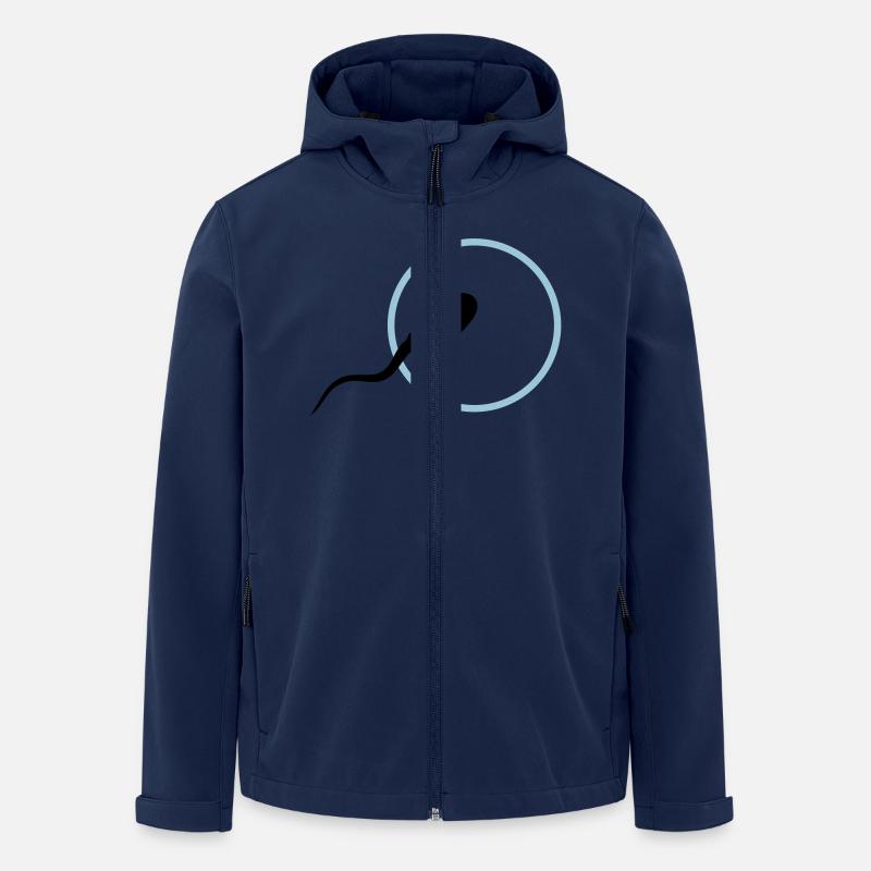 sperm3 - Veste softshell homme en polyester recyclé Stanley/Stella - marine