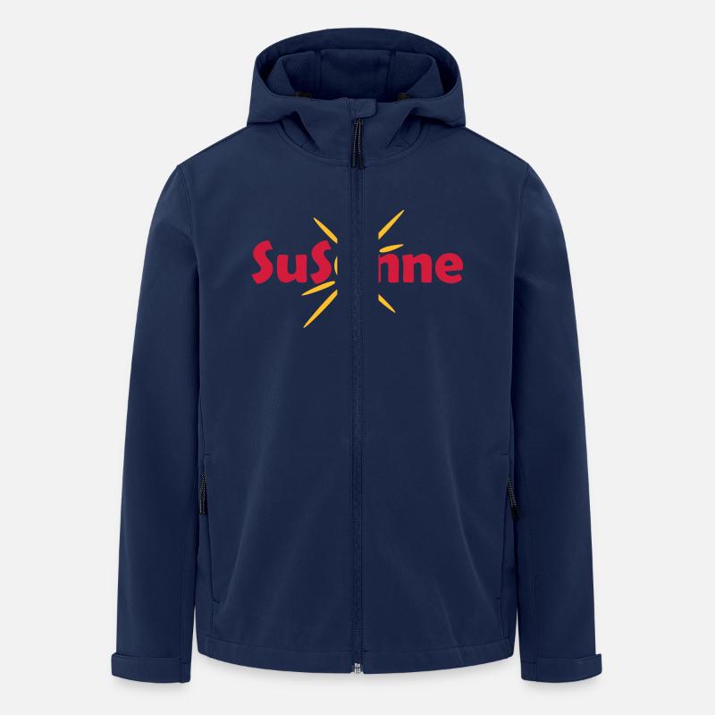 SuSonne - Men’s Recycled Softshell Jacket by Stanley/Stella - navy