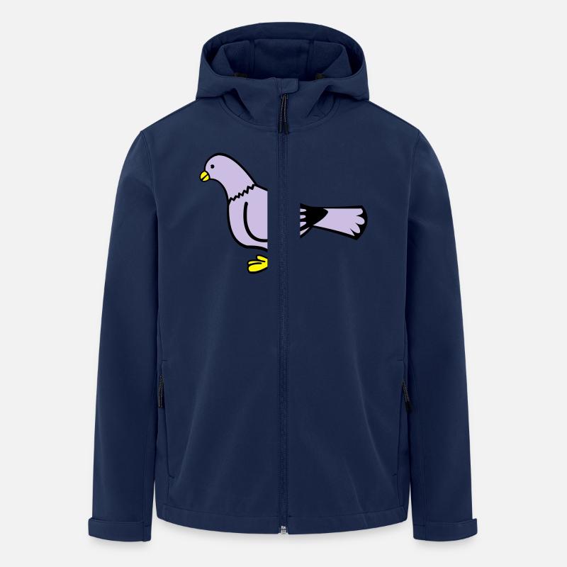 taube - Men’s Recycled Softshell Jacket by Stanley/Stella - navy