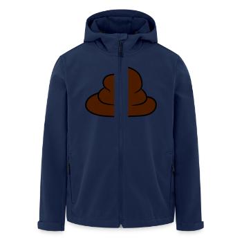 Creamy chocolate fladen stink shit poison heap stu - Men’s Recycled Softshell Jacket by Stanley/Stella - navy - Front - AI Model Male 185 light (185cm)