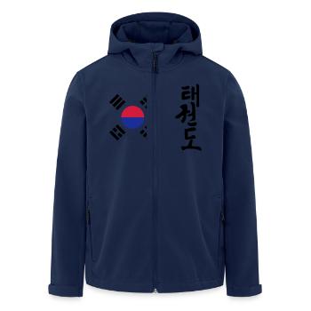Taekwondo Taekwondoin Tae-Kwon-Do Tae Kwon Do - Men’s Recycled Softshell Jacket by Stanley/Stella - navy - Front - AI Model Male 185 light (185cm)