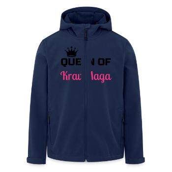 Krav Maga / Krav-Maga / Kampfkunst / Martial Art - Men’s Recycled Softshell Jacket by Stanley/Stella - navy - Front - AI Model Male 185 light (185cm)
