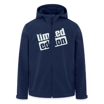 limited edition - Recycelte Männer Softshell-Jacke von Stanley/Stella - Navy - Vorne - AI Model Male 185 light (185cm)