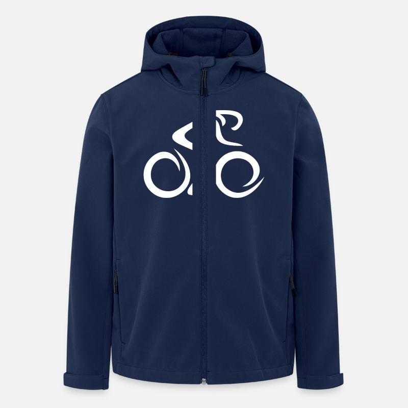 Cycling - Recycelte Männer Softshell-Jacke von Stanley/Stella - Navy