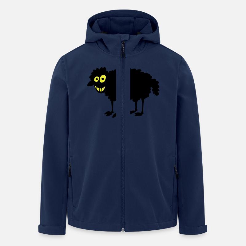 Black Sheep - Men’s Recycled Softshell Jacket by Stanley/Stella - navy