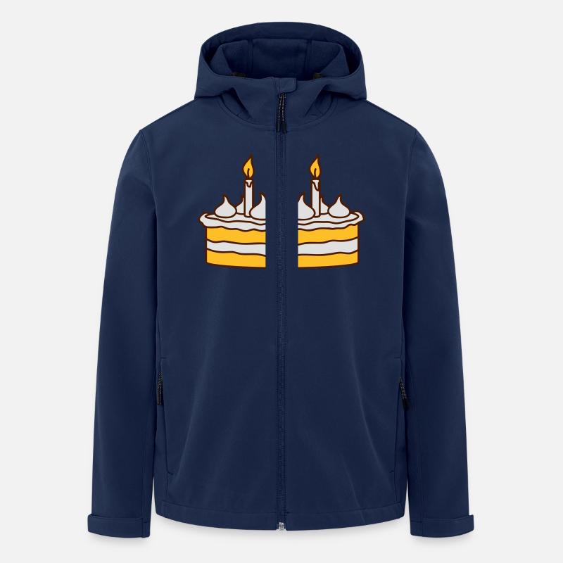 Birthday Cake - Recycelte Männer Softshell-Jacke von Stanley/Stella - Navy