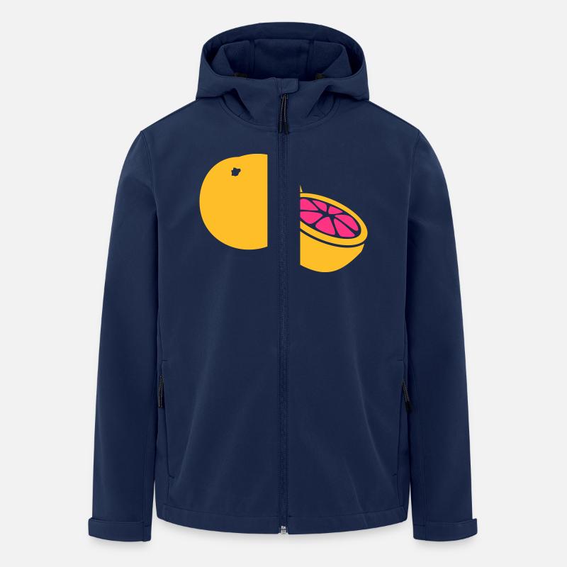 Grapefruit - Recycelte Männer Softshell-Jacke von Stanley/Stella - Navy