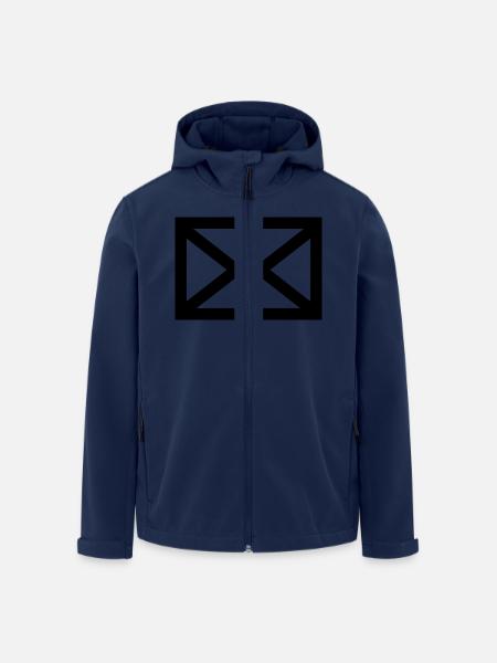 Brief - Recycelte Männer Softshell-Jacke von Stanley/Stella - Navy