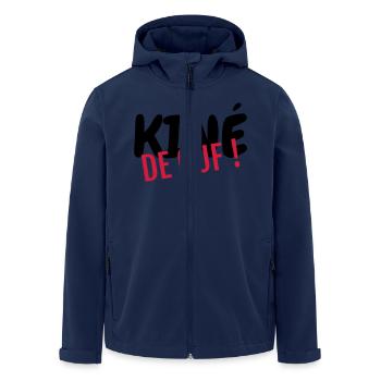 Physiotherapy Physio Krankengymnast Kiné Doctor - Men’s Recycled Softshell Jacket by Stanley/Stella - navy - Front - AI Model Male 185 light (185cm)