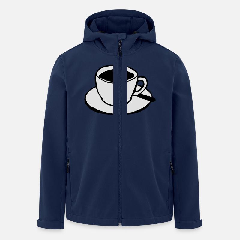 Kaffeetasse - Recycelte Männer Softshell-Jacke von Stanley/Stella - Navy