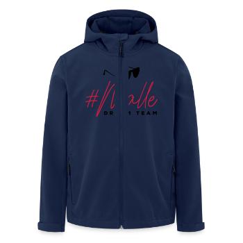malle party crew sonnenbrille - Recycelte Männer Softshell-Jacke von Stanley/Stella - Navy - Vorne - AI Model Male 185 light (185cm)