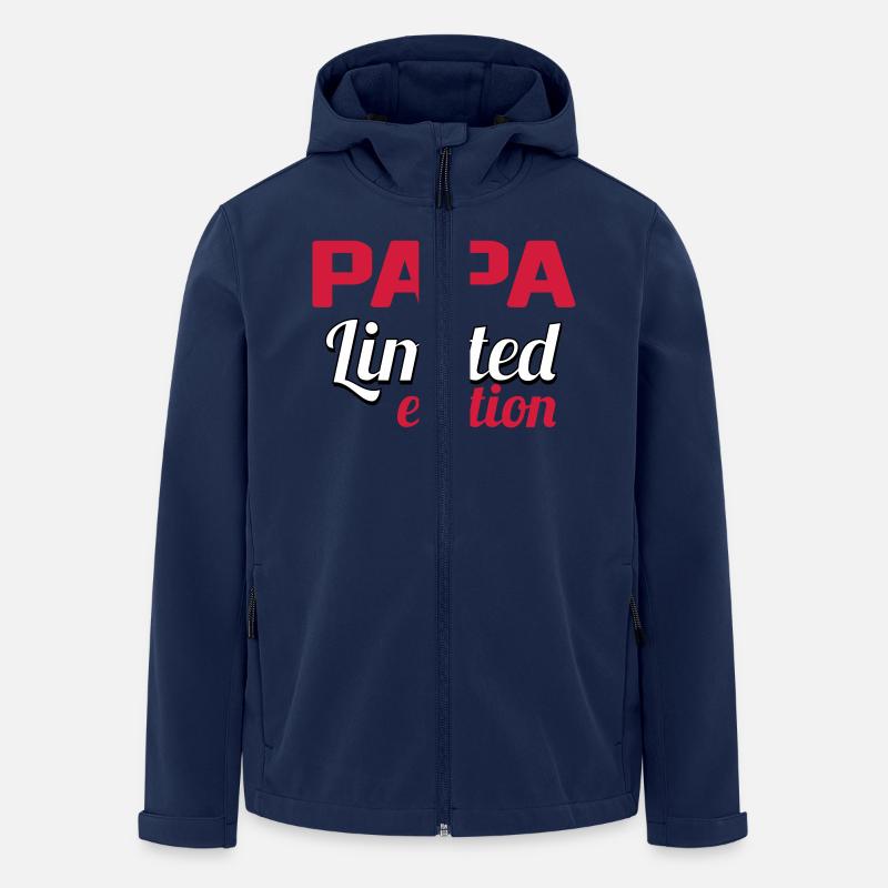 PAPA LIMITED EDITION - Veste softshell homme en polyester recyclé Stanley/Stella - marine