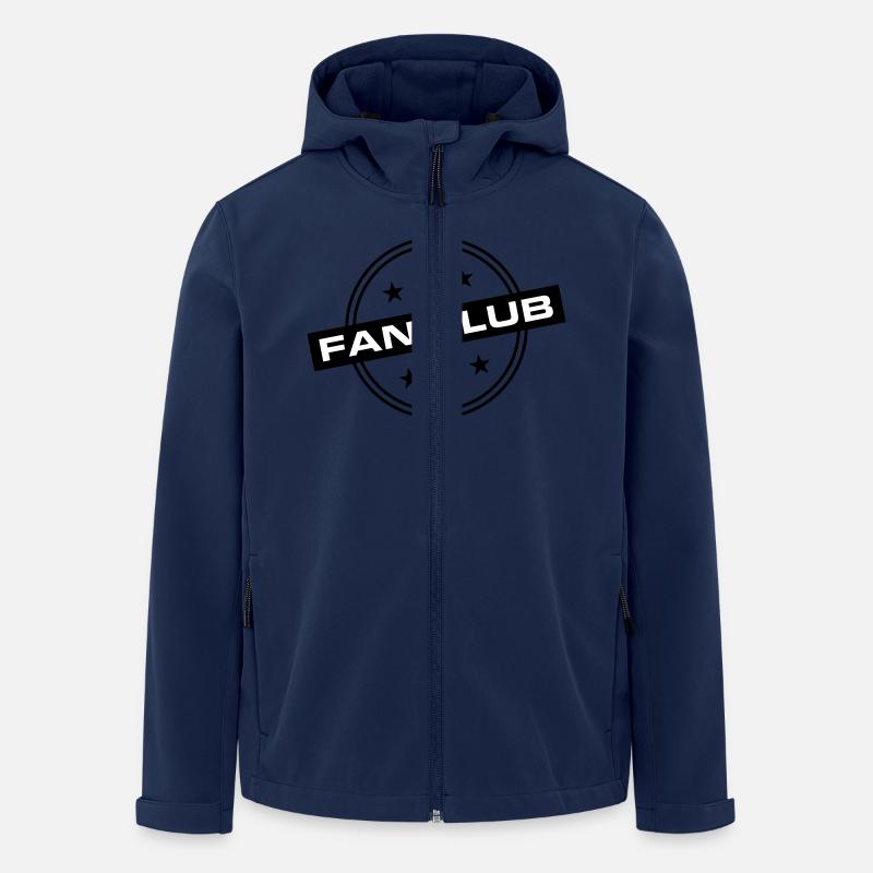Fan Club - Recycelte Männer Softshell-Jacke von Stanley/Stella - Navy