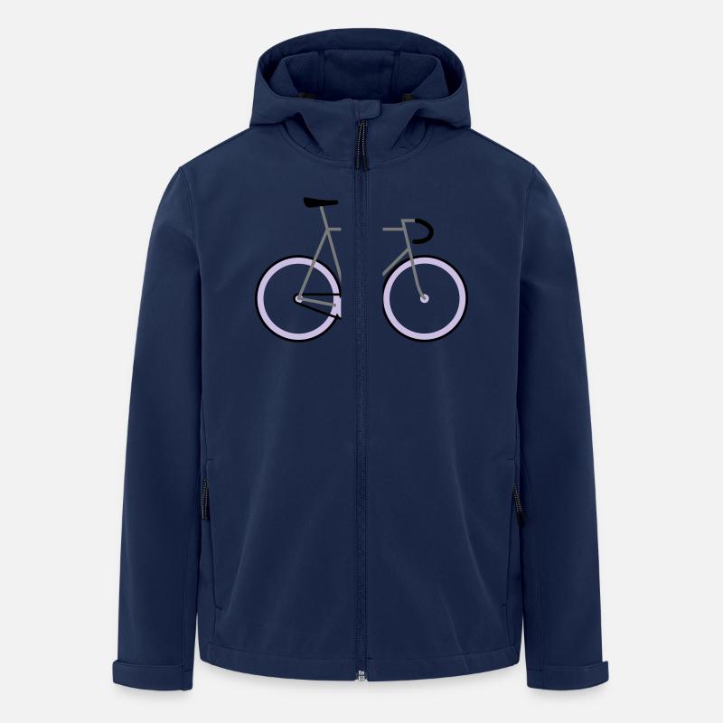 Fixie - Recycelte Männer Softshell-Jacke von Stanley/Stella - Navy
