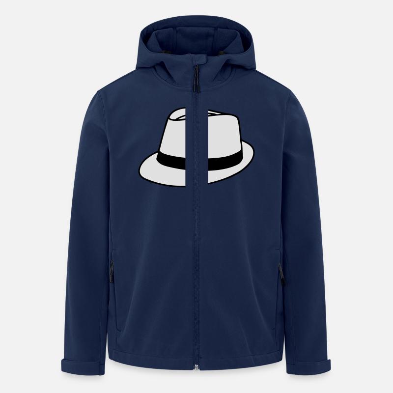 Hat - Men’s Recycled Softshell Jacket by Stanley/Stella - navy