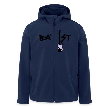 bassist - Veste softshell homme en polyester recyclé Stanley/Stella - marine - Devant - AI Model Male 185 light (185cm)