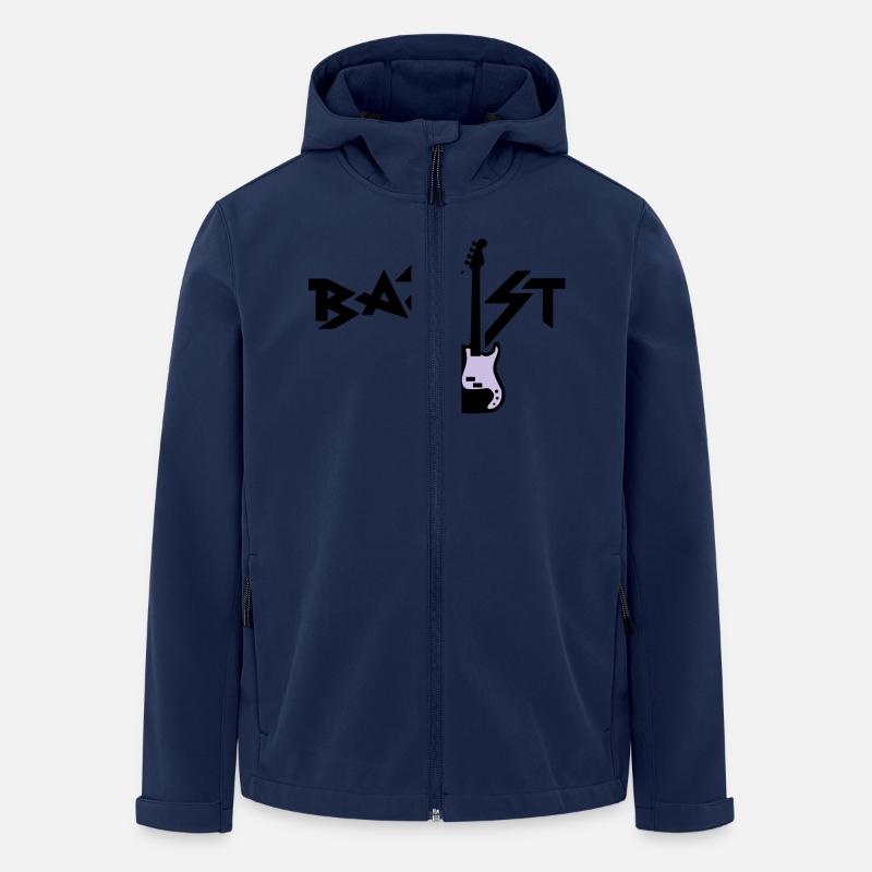 bassist - Recycelte Männer Softshell-Jacke von Stanley/Stella - Navy