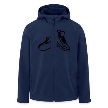 chaussures - Veste softshell homme en polyester recyclé Stanley/Stella - marine - Devant - AI Model Male 185 light (185cm)