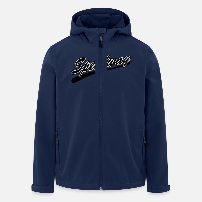 Speedway - Recycelte Männer Softshell-Jacke von Stanley/Stella - Navy