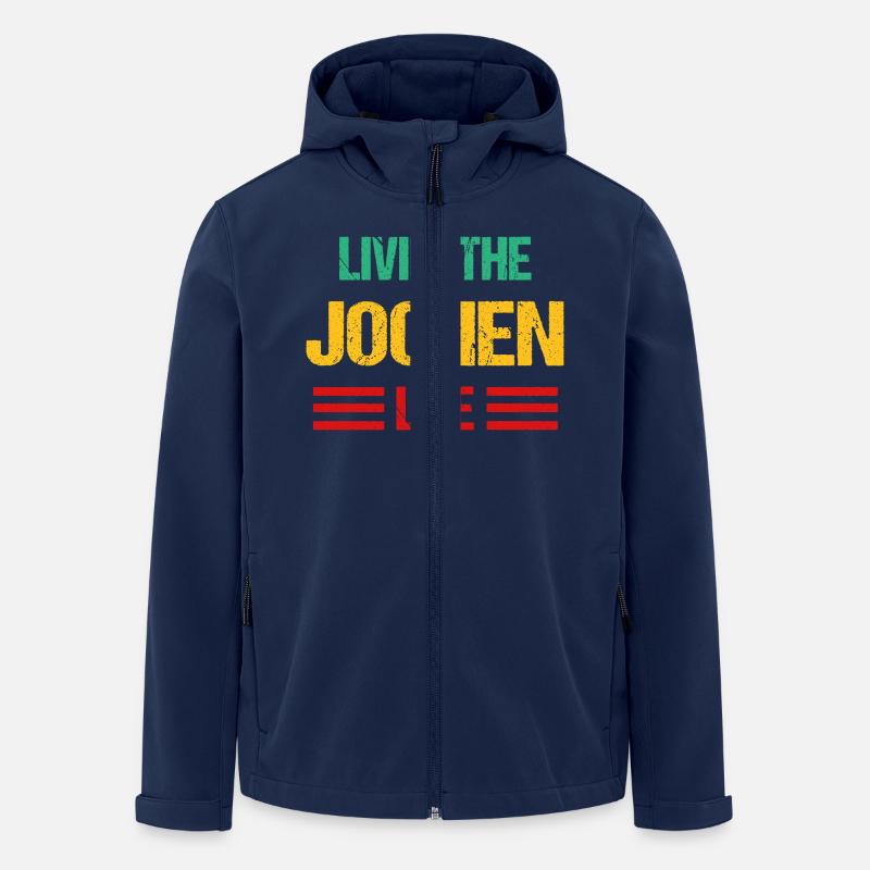 Jochen - Men’s Recycled Softshell Jacket by Stanley/Stella - navy