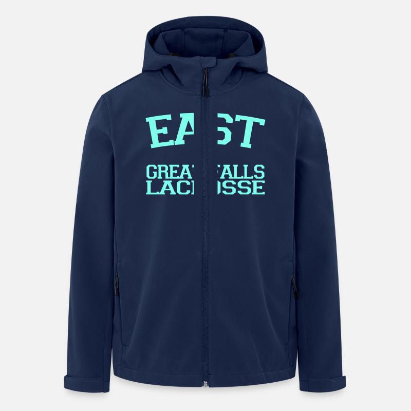 East Great Falls - Recycelte Männer Softshell-Jacke von Stanley/Stella - Navy