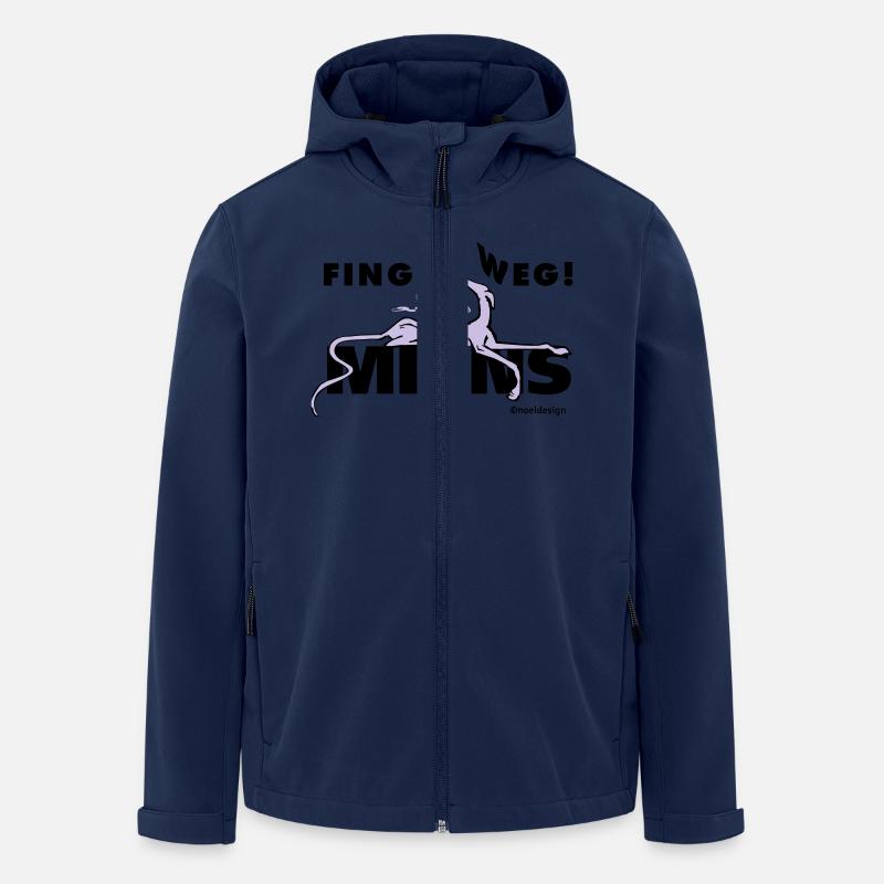 Meins - Recycelte Männer Softshell-Jacke von Stanley/Stella - Navy
