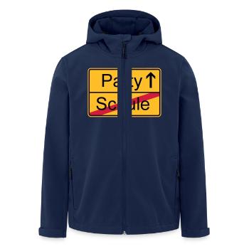 Schools out lets party! - Recycelte Männer Softshell-Jacke von Stanley/Stella - Navy - Vorne - AI Model Male 185 light (185cm)