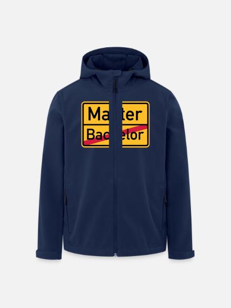 Master - Recycelte Männer Softshell-Jacke von Stanley/Stella - Navy