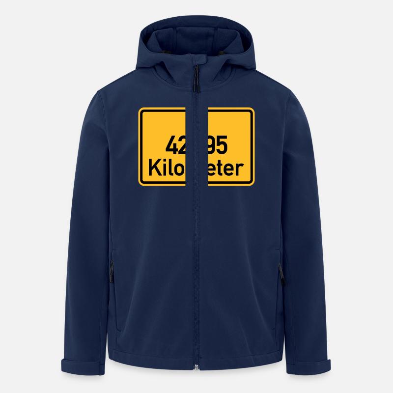 Marathon - Men’s Recycled Softshell Jacket by Stanley/Stella - navy