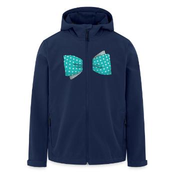 noeudpapillona2 - Veste softshell homme en polyester recyclé Stanley/Stella - marine - Devant - AI Model Male 185 light (185cm)