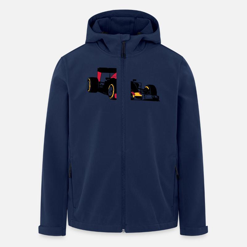 Formela One Racing - Men’s Recycled Softshell Jacket by Stanley/Stella - navy