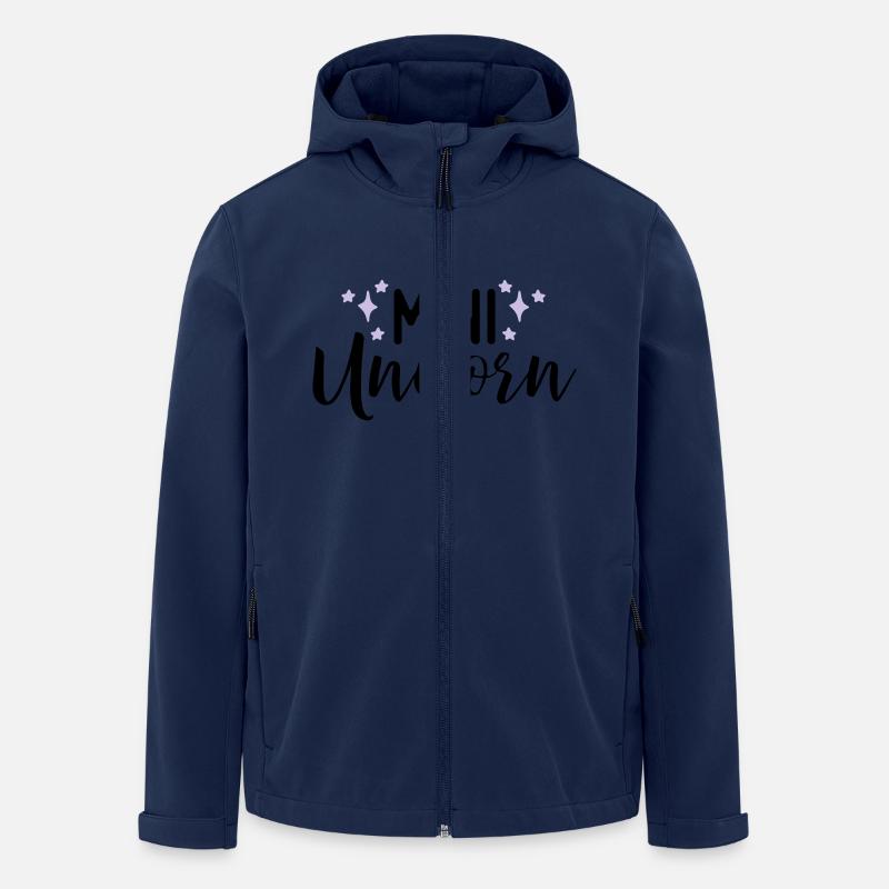 Unicorn - Recycelte Männer Softshell-Jacke von Stanley/Stella - Navy