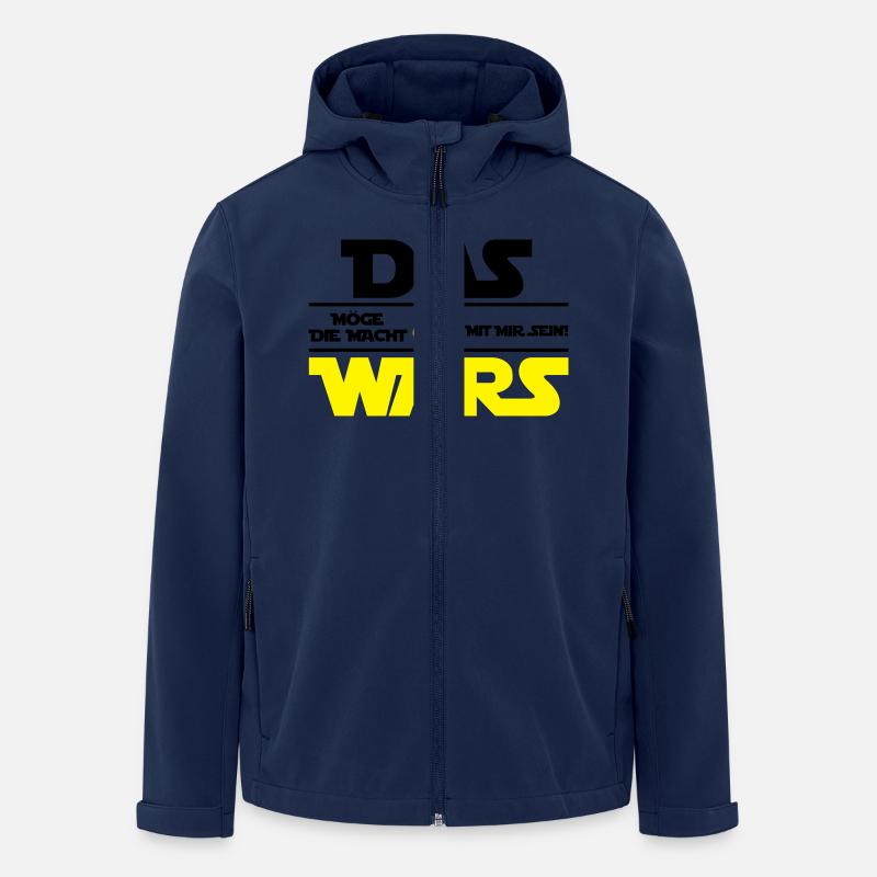 das_wars_02 - Recycelte Männer Softshell-Jacke von Stanley/Stella - Navy