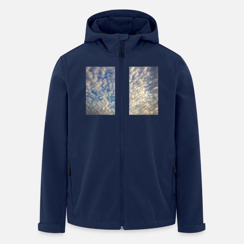 Wolkenmeer - Recycelte Männer Softshell-Jacke von Stanley/Stella - Navy