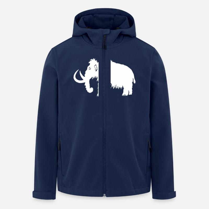 Mammut - Recycelte Männer Softshell-Jacke von Stanley/Stella - Navy