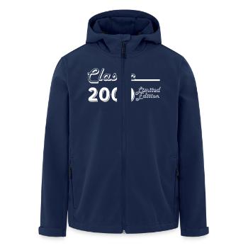Classic 2000 Limited Edition - Men’s Recycled Softshell Jacket by Stanley/Stella - navy - Front - AI Model Male 185 light (185cm)