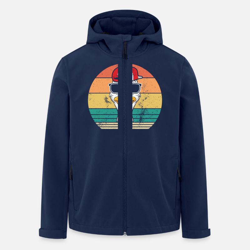Gans - Recycelte Männer Softshell-Jacke von Stanley/Stella - Navy