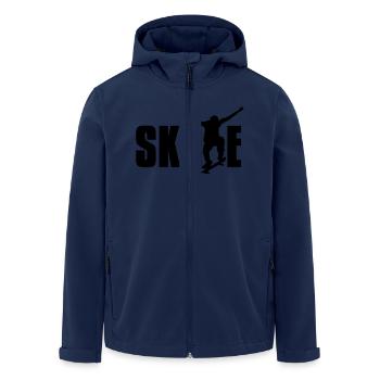 skate - Veste softshell homme en polyester recyclé Stanley/Stella - marine - Devant - AI Model Male 185 light (185cm)